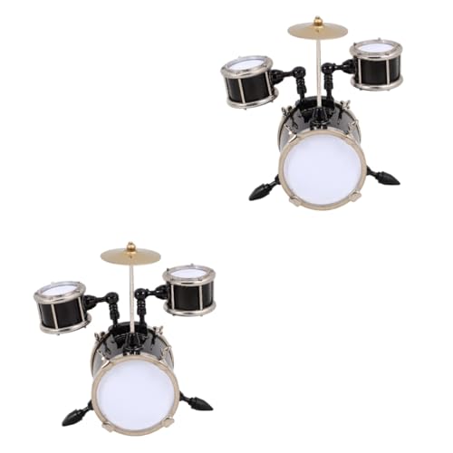 SOLUSTRE 2stücke Mini Drum Für Puppenhäuser Miniatur Schlagzeug Mit Detaillierter Verarbeitung Für Dekoration Und Foto-Requisiten Leicht Und SOLUSTRE 2stücke Mini Drum Für Puppenhäuser Miniatur Schlagzeug Mit Detaillierter Verarbeitung Für Dekoration Und Foto-Requisiten Leicht Und von SOLUSTRE