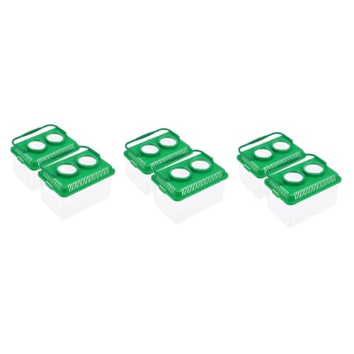 SOLUSTRE 3 Sätze Beobachtungsbox Für Insekten Vergrößerungsglas Insektenbeobachtung Die Insektenlupe Filter Bausatz Beta Goldfischfänger-betrachter Insektenbehälter Acryl Green 2 Stück * 3 SOLUSTRE 3 Sätze Beobachtungsbox Für Insekten Vergrößerungsglas Insektenbeobachtung Die Insektenlupe Filter Bausatz Beta Goldfischfänger-betrachter Insektenbehälter Acryl Green 2 Stück * 3 von SOLUSTRE