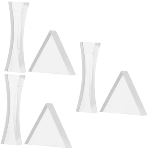 SOLUSTRE 3 Sätze Linse Saugnapf-vergrößerungsspiegel Umkehren Konvex Konkav Monokel Optisch Optical Die Bescherung Efeckt Schuler Naturwissenschaften High Performance Glas 2 Stücke * 3 von SOLUSTRE