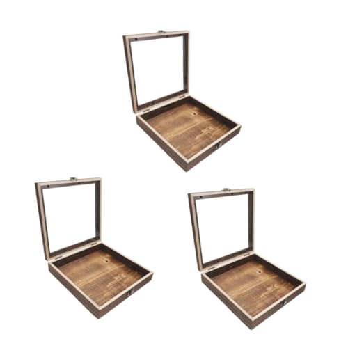 SOLUSTRE 3 Stück Box Aus Massivem Holz Insektenproben Box Vitrine Rahmen Getrockneter Ausstellungsständer Rahmen Für Gepresste Blumen Holz Bilderrahmen Getrocknete SOLUSTRE 3 Stück Box Aus Massivem Holz Insektenproben Box Vitrine Rahmen Getrockneter Ausstellungsständer Rahmen Für Gepresste Blumen Holz Bilderrahmen Getrocknete von SOLUSTRE