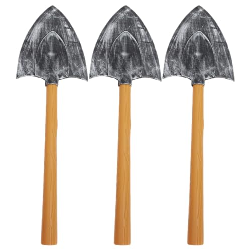 SOLUSTRE 3 Stück Schaufelstütze Stützaxt Halloween Heugabel gefälschte Axe -Requisite Plastik SOLUSTRE 3 Stück Schaufelstütze Stützaxt Halloween Heugabel gefälschte Axe -Requisite Plastik von SOLUSTRE