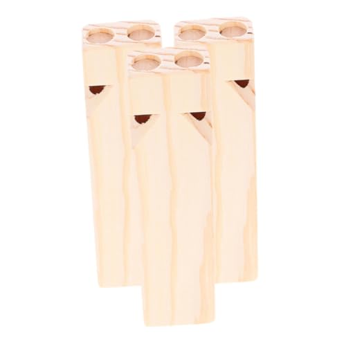 SOLUSTRE 3 Stück Teiliges DIY Holz Zugpfeifen Bemalbare Orff Musikinstrumente Kreative Partygeschenke Interaktives Lernspielzeug für Kleinkinder Fördert und Soziale Entwicklung SOLUSTRE 3 Stück Teiliges DIY Holz Zugpfeifen Bemalbare Orff Musikinstrumente Kreative Partygeschenke Interaktives Lernspielzeug für Kleinkinder Fördert und Soziale Entwicklung von SOLUSTRE