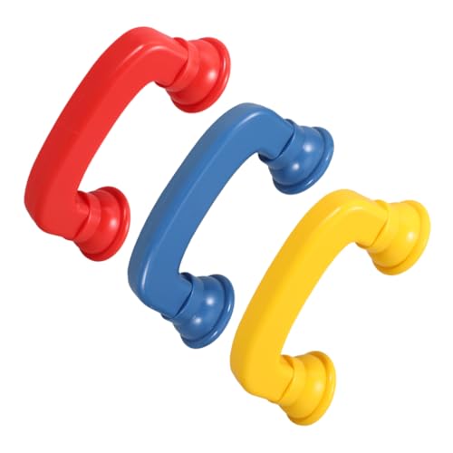 SOLUSTRE 3 Stücke Frühen Bildung Telefon Schlüssel Telefone Simulieren Singen Große Phonemic Awareness Manipulatives Sprechen Werkzeuge Lesen Manipulatives Sound Rohr Abs von SOLUSTRE