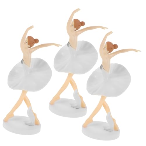 SOLUSTRE 3 Stücke Kuchen Dekoration Themen Mädchen Ornament Topper Wonder Tänzerin Ballett Dekorieren Miniatur Geburtstag Hochzeit Decor Weiß SOLUSTRE 3 Stücke Kuchen Dekoration Themen Mädchen Ornament Topper Wonder Tänzerin Ballett Dekorieren Miniatur Geburtstag Hochzeit Decor Weiß von SOLUSTRE