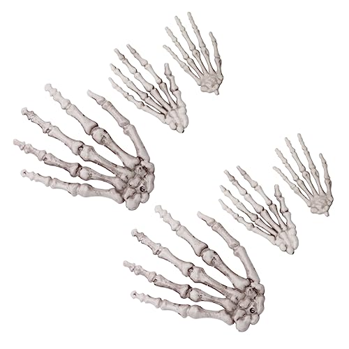 SOLUSTRE 3paare Halloween Skeletthände Deko Gruselige Requisiten Für Spukhaus Und Partys Halloween Dekoration Für Bars Und Ktv Rechte Hände SOLUSTRE 3paare Halloween Skeletthände Deko Gruselige Requisiten Für Spukhaus Und Partys Halloween Dekoration Für Bars Und Ktv Rechte Hände von SOLUSTRE