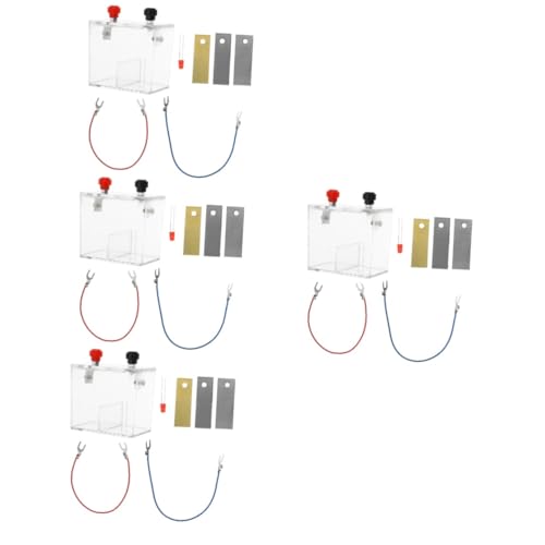 SOLUSTRE 4 Sätze Batterieexperimentelle Ausrüstung USB Elektrischer Experimentierkasten stromerzeugung stromversorgung Physik-Experimentierset Wissenschaftsprojekt Fruchtbatterie Plastik SOLUSTRE 4 Sätze Batterieexperimentelle Ausrüstung USB Elektrischer Experimentierkasten stromerzeugung stromversorgung Physik-Experimentierset Wissenschaftsprojekt Fruchtbatterie Plastik von SOLUSTRE