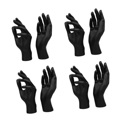 SOLUSTRE 4 Sätze Handmodell-requisiten Handring-aufhänger Handform-ringhalter Ringhalter Hand Handring-präsentationsständer Handschmuck-organizer Schmuckarmhalter Black Plastik 2 Stück * 4 SOLUSTRE 4 Sätze Handmodell-requisiten Handring-aufhänger Handform-ringhalter Ringhalter Hand Handring-präsentationsständer Handschmuck-organizer Schmuckarmhalter Black Plastik 2 Stück * 4 von SOLUSTRE