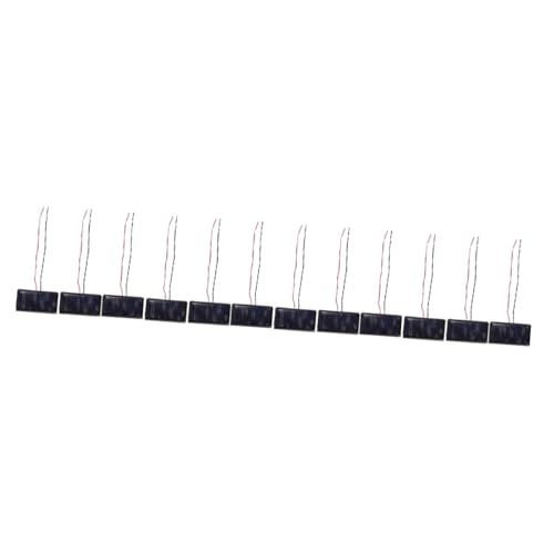 SOLUSTRE 4 Sätze Sonnenkollektor Mini-solarpanel Solarmodul Diy Leichtes Solarpanel Schnelles Laden Mit Solarpanel Solarpanel-system Solarbatterie Diy-solarzellen Polysilizium 3 Stück * 4 von SOLUSTRE