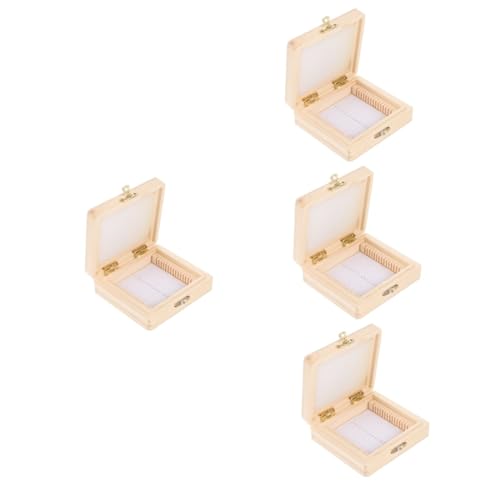 SOLUSTRE 4 Stück Slice-Box Ausziehbarer Schrank-Organizer Labor-Objektträgerhalter pädiprotect schutzzelt für Mikroskop-Objektträger wiederverwendbare Objektträgerboxen SOLUSTRE 4 Stück Slice-Box Ausziehbarer Schrank-Organizer Labor-Objektträgerhalter pädiprotect schutzzelt für Mikroskop-Objektträger wiederverwendbare Objektträgerboxen von SOLUSTRE