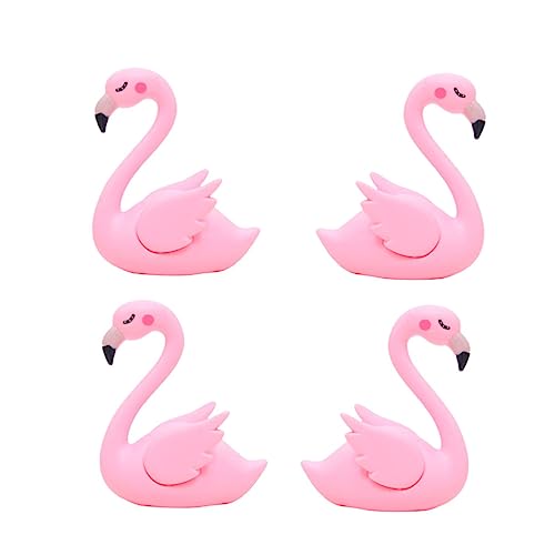 SOLUSTRE 4 Stück Teiliges Flamingo Kuchenornament Kunststoff mit Ausgebreiteten Flügeln Niedliche Tortendeko und Vielseitige Flamingo Dekoration für Auto Zuhause und Party SOLUSTRE 4 Stück Teiliges Flamingo Kuchenornament Kunststoff mit Ausgebreiteten Flügeln Niedliche Tortendeko und Vielseitige Flamingo Dekoration für Auto Zuhause und Party von SOLUSTRE