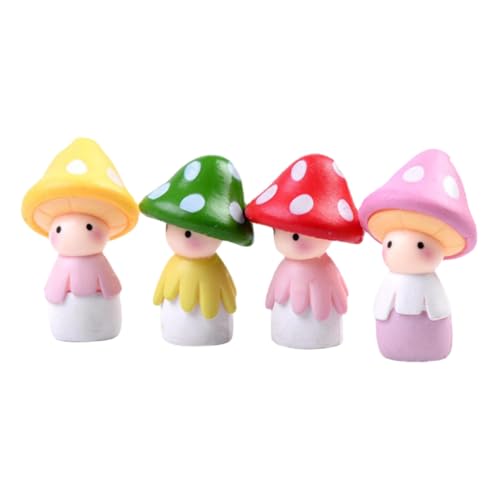 SOLUSTRE 4 Stück Teiliges Miniatur pilz Bunte PVC pilzfiguren Lebensecht für Feengarten Gartendekoration Wohnaccessoires Geeignet für Puppenhaus und Pflanzenarrangements SOLUSTRE 4 Stück Teiliges Miniatur pilz Bunte PVC pilzfiguren Lebensecht für Feengarten Gartendekoration Wohnaccessoires Geeignet für Puppenhaus und Pflanzenarrangements von SOLUSTRE