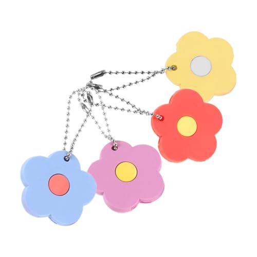 SOLUSTRE 4 Stück Teiliges Schlüsselcover mit Blumenmuster Bunte Hausschlüsselhüllen aus Weichem Material Schützende Schlüsselabdeckung gegen Kratzer Praktische Schlüsselkennzeichnung für SOLUSTRE 4 Stück Teiliges Schlüsselcover mit Blumenmuster Bunte Hausschlüsselhüllen aus Weichem Material Schützende Schlüsselabdeckung gegen Kratzer Praktische Schlüsselkennzeichnung für von SOLUSTRE