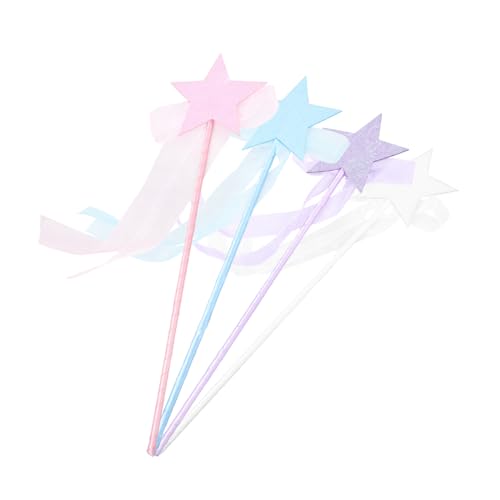 SOLUSTRE 4 Stück Teiliges Stern Zauberstäbe mit Glitzer Blau und Weiß Leichte Feenstäbe für Bühnenauftritte Partydekoration und Festivalkostüme SOLUSTRE 4 Stück Teiliges Stern Zauberstäbe mit Glitzer Blau und Weiß Leichte Feenstäbe für Bühnenauftritte Partydekoration und Festivalkostüme von SOLUSTRE