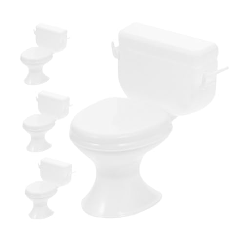 SOLUSTRE 4 Stück Teiliges Toiletten Kuchen aus Wiederverwendbar Einfach Anzubringen Einzigartiges Design für Junggesellinnenabschiede Vielseitig Einsetzbar für Kuchen Aller Puppenhaus von SOLUSTRE