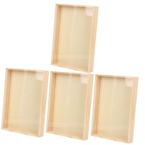 SOLUSTRE 4 Stück Vintage Musterbox Insektenfänger-Kit für Insektenjagd-Sets für Insekten-Schaukasten Schaukasten für Insekten Probenhalter Schmetterlinge Musterkoffer hölzern SOLUSTRE 4 Stück Vintage Musterbox Insektenfänger-Kit für Insektenjagd-Sets für Insekten-Schaukasten Schaukasten für Insekten Probenhalter Schmetterlinge Musterkoffer hölzern von SOLUSTRE