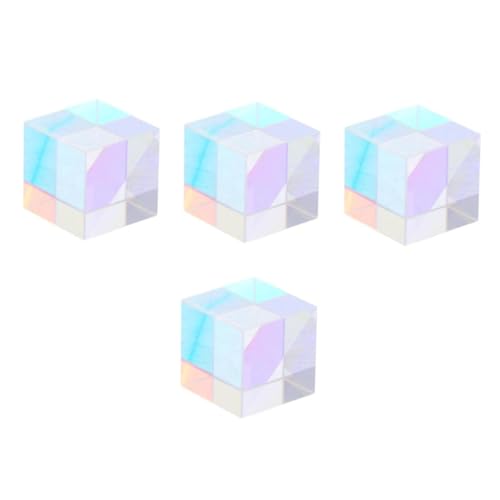 SOLUSTRE 4 Stück optisches Prisma optisches Dispersionsprisma Prismenwürfel für die Fotografie architektonisches Prisma Prisma-Miniwürfel Prisma für die Physik Kunstdekor Farbwürfel Glas SOLUSTRE 4 Stück optisches Prisma optisches Dispersionsprisma Prismenwürfel für die Fotografie architektonisches Prisma Prisma-Miniwürfel Prisma für die Physik Kunstdekor Farbwürfel Glas von SOLUSTRE