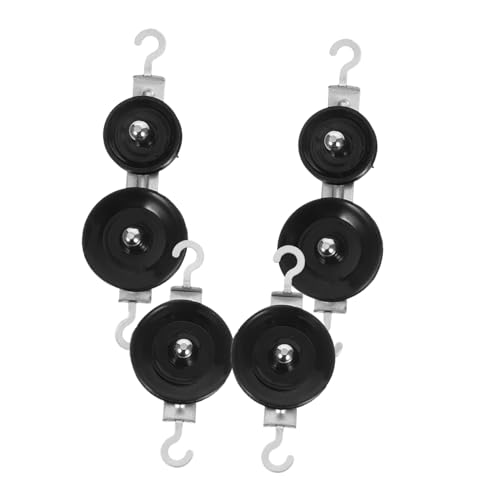 SOLUSTRE 4-teiliges Doppel- Und Einzelflaschenzug-Set Für Physik- Und Mechanik-experimente Flaschenzug-lehrmittel Für Physiklehrer SOLUSTRE 4-teiliges Doppel- Und Einzelflaschenzug-Set Für Physik- Und Mechanik-experimente Flaschenzug-lehrmittel Für Physiklehrer von SOLUSTRE