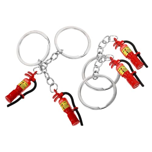 SOLUSTRE 4Stücke Feuerwehrmann Schlüsselanhänger aus Dekorative Anhänger für Geldbörse Handtasche und Autoschlüssel für Feuerwehrliebhaber SOLUSTRE 4Stücke Feuerwehrmann Schlüsselanhänger aus Dekorative Anhänger für Geldbörse Handtasche und Autoschlüssel für Feuerwehrliebhaber von SOLUSTRE