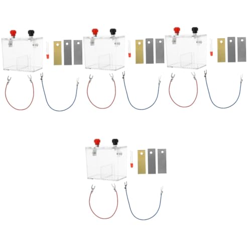 SOLUSTRE 5sätze Obstbatterie Experimentier-kit Lehrmittel Für Schüler Geeignet Für Wissenschaftliche Experimente Zur Energieerzeugung von SOLUSTRE