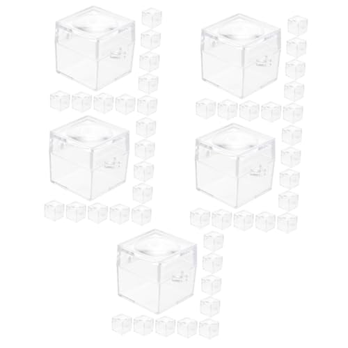 SOLUSTRE 5 Sätze Beobachtungsbox Für Insekten Vakuum Netz Gerät Laterne Käfige Fangen Insektenfänger Für Fliegen Stecker Behälter Entomologie Flasche Transparent Abs 12 Stück * 5 von SOLUSTRE
