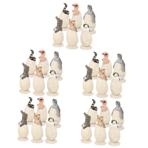 SOLUSTRE 5 Sätze Brutei-modell Tier-ei Ei-schlüpf- Tier-imitation Ei-simulation- -set Tiereier Aus Harz Dinosaurier-modellspielzeug 6 Stück * 5 SOLUSTRE 5 Sätze Brutei-modell Tier-ei Ei-schlüpf- Tier-imitation Ei-simulation- -set Tiereier Aus Harz Dinosaurier-modellspielzeug 6 Stück * 5 von SOLUSTRE