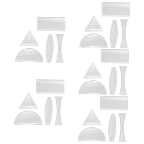 SOLUSTRE 5 Sätze Linsenprisma-set Klare Optische Linse Physik Optische Linse Physik Experimente Glaslinsen Für Physikunterricht Physik-linse Konkave Linse Aus Glas Transparent 5 Stück * 5 SOLUSTRE 5 Sätze Linsenprisma-set Klare Optische Linse Physik Optische Linse Physik Experimente Glaslinsen Für Physikunterricht Physik-linse Konkave Linse Aus Glas Transparent 5 Stück * 5 von SOLUSTRE