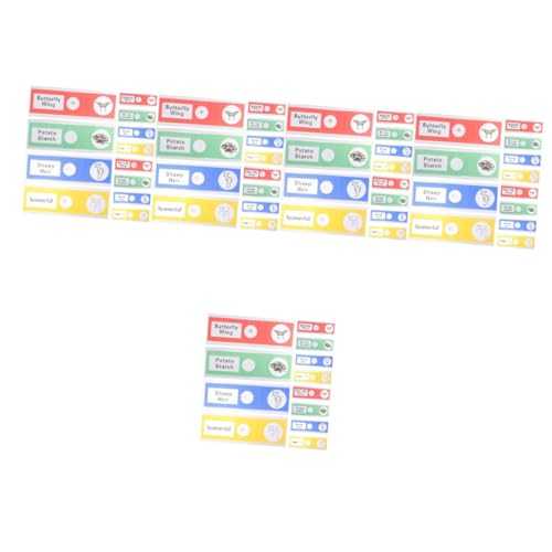 SOLUSTRE 5 Sätze Mikroskop-objektträger Fernglas Kinderrutschen Taschenmikroskop Rutschen Für Mikroskop Für Mikroskopische Objektträger Vorbereitete Folien Pvc 12 Stück * 5 von SOLUSTRE