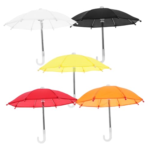 SOLUSTRE 5 Stück Teiliges Regenschirme Faltbare Dekorationsschirme für Puppenhäuser und Fotografie Accessoires für Mini Landschaften und Wohnräume SOLUSTRE 5 Stück Teiliges Regenschirme Faltbare Dekorationsschirme für Puppenhäuser und Fotografie Accessoires für Mini Landschaften und Wohnräume von SOLUSTRE