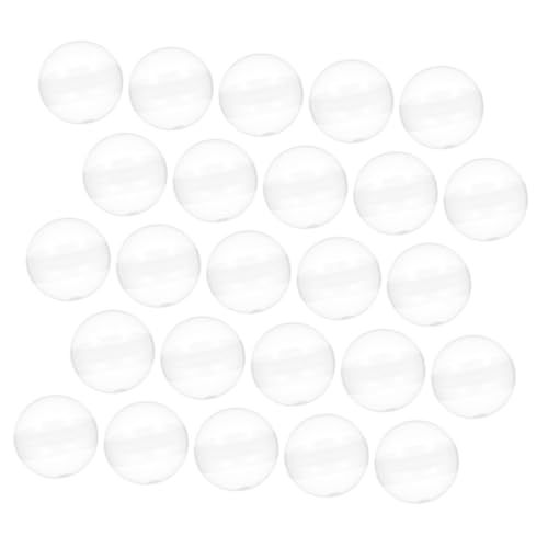 SOLUSTRE 50 Stück Gacha-Schale Befüllbare Kapselbällchen Verkaufskapseln Verpackungsball Aus Kunststoff Kapseln Für Münzhalter Simulationsschalen Runde Kapseln Leer Plastik Transparent von SOLUSTRE