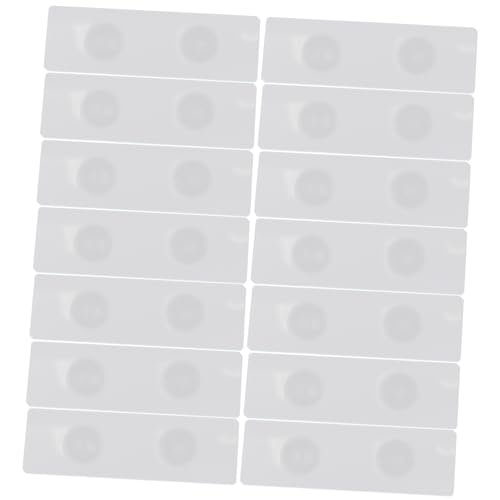 SOLUSTRE 50 Stück Konkave Rutsche Mikroskop-glasplatten Mikroskopische Objektträger Mattierte Folien Objektträger Glas Dünne Glasobjektträger Objektträger Für Hausschuhe Gefrostet von SOLUSTRE