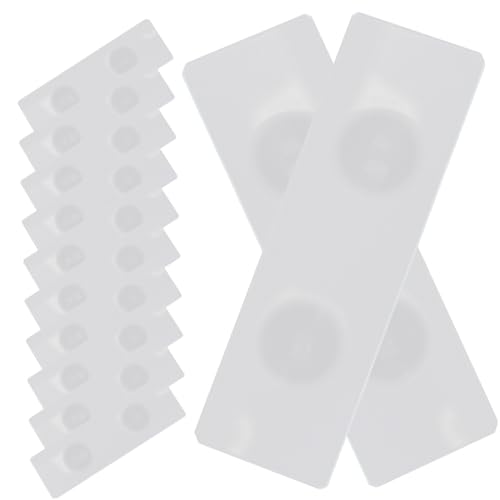 SOLUSTRE Mikroskop-objektträger Aus Glas Für Labor 50 Stück Doppelt Konkav Kompatibel SOLUSTRE Mikroskop-objektträger Aus Glas Für Labor 50 Stück Doppelt Konkav Kompatibel von SOLUSTRE