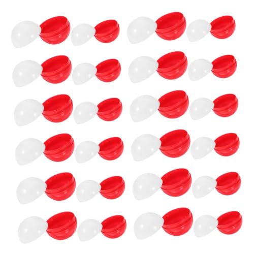 SOLUSTRE 50 Stück Rundkapseln für Spielzeugautomaten Kunststoffkugeln Leere Kapseln zum Befüllen als Partygeschenke Frühlings-überraschungen Bastel Preiskapseln SOLUSTRE 50 Stück Rundkapseln für Spielzeugautomaten Kunststoffkugeln Leere Kapseln zum Befüllen als Partygeschenke Frühlings-überraschungen Bastel Preiskapseln von SOLUSTRE