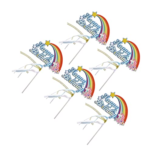 SOLUSTRE 5Er Set Geburtstag Cupcake Picks geburtstagstorte dekorationen Kuchendekorationskit kindergeburtstagsparty party decoration Kuchen -Picks zum Geburtstag Dekorative Kuchen -Topper SOLUSTRE 5Er Set Geburtstag Cupcake Picks geburtstagstorte dekorationen Kuchendekorationskit kindergeburtstagsparty party decoration Kuchen -Picks zum Geburtstag Dekorative Kuchen -Topper von SOLUSTRE