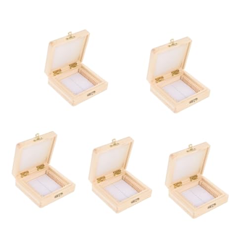 SOLUSTRE 5St Slice-Box pädiprotect schutzzelt Glasmikroskop-Slide-Aufbewahrung Mikroskop-Objektträger-Organizer Regal Korb Objektträgerbehälter für Mikroskope Dia- Eisen SOLUSTRE 5St Slice-Box pädiprotect schutzzelt Glasmikroskop-Slide-Aufbewahrung Mikroskop-Objektträger-Organizer Regal Korb Objektträgerbehälter für Mikroskope Dia- Eisen von SOLUSTRE
