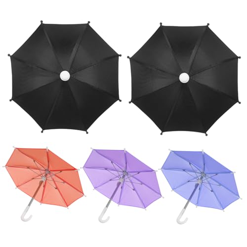 SOLUSTRE 5Stücke Mini Regenschirm Farben Für DIY Malerei Dekoration Sicher Bedienen Für Geburtstagsfeiern Und Fotografie von SOLUSTRE