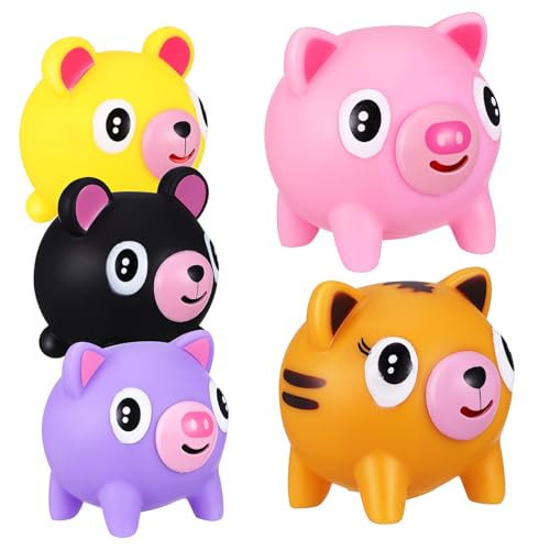 SOLUSTRE 5Stücke Quetschspielzeuge Tierquellspielzeuge mit Niedlichen Schweinchen Designs Dehnbar und Tragbar für Stressabbau als SOLUSTRE 5Stücke Quetschspielzeuge Tierquellspielzeuge mit Niedlichen Schweinchen Designs Dehnbar und Tragbar für Stressabbau als von SOLUSTRE