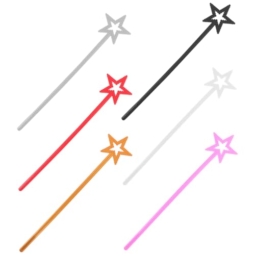 SOLUSTRE 6 Stück Sternenstab Kostüm Geburtstagsdekorationen für Prinzessin Party verkleidung Kinderkleider starfild kinderknallzeug Costume Zauberstäbe Star Design Feenstäbe pp SOLUSTRE 6 Stück Sternenstab Kostüm Geburtstagsdekorationen für Prinzessin Party verkleidung Kinderkleider starfild kinderknallzeug Costume Zauberstäbe Star Design Feenstäbe pp von SOLUSTRE