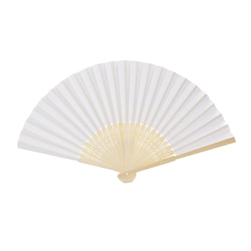 SOLUSTRE 6 Stück Teiliges Weiße Faltbare Blanko handfächer aus Papier Chinesischer Fächer zum Bemalen DIY Kinderparty Geschenk Traditioneller Faltbarer Fächer zum Selbstgestalten SOLUSTRE 6 Stück Teiliges Weiße Faltbare Blanko handfächer aus Papier Chinesischer Fächer zum Bemalen DIY Kinderparty Geschenk Traditioneller Faltbarer Fächer zum Selbstgestalten von SOLUSTRE