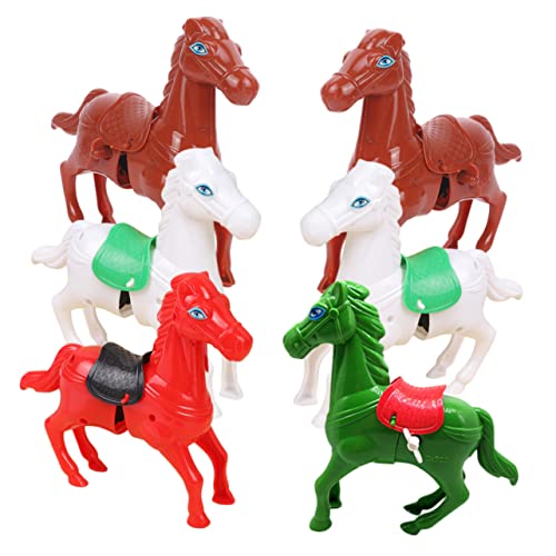 SOLUSTRE 6 Stück Teiliges Wind Up Pferde Spielzeuge für Lustige Kleine Tierchen Kreative Zufälligen Farben für Geburtstagsfeiern und Feste Zufällige Farbe Zufällige Farbe SOLUSTRE 6 Stück Teiliges Wind Up Pferde Spielzeuge für Lustige Kleine Tierchen Kreative Zufälligen Farben für Geburtstagsfeiern und Feste Zufällige Farbe Zufällige Farbe von SOLUSTRE