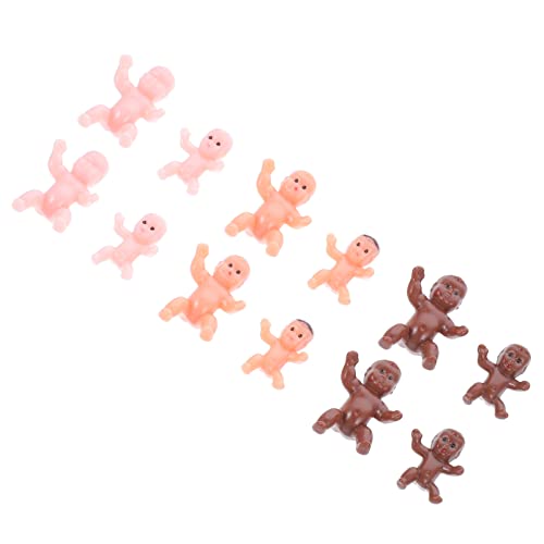 SOLUSTRE 60Stücke Mini Plastikbabys für Shower Spiele Badespielzeug Party Andenken aus Robustem Kunststoff für Kreative Eiswürfel Dekorationen SOLUSTRE 60Stücke Mini Plastikbabys für Shower Spiele Badespielzeug Party Andenken aus Robustem Kunststoff für Kreative Eiswürfel Dekorationen von SOLUSTRE