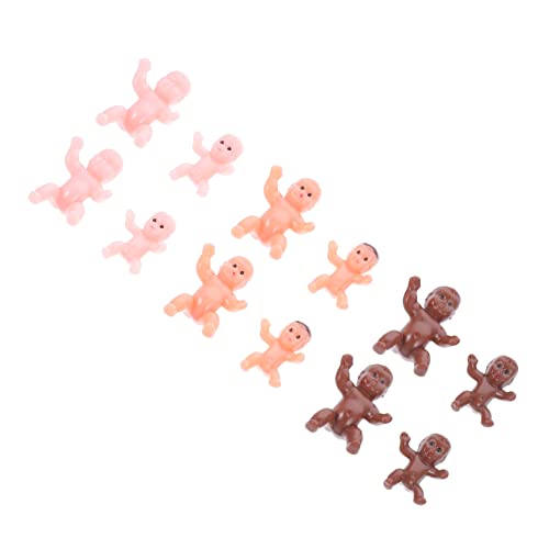 SOLUSTRE 60Stücke Puppen Für Eiswürfel Spiel Und Badespaß Große Und Kleine Puppen Und Shower Spiele Und Dekoration von SOLUSTRE