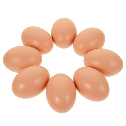 SOLUSTRE 8 Stück Künstliche Holzeier DIY Bastelbedarf für Dekoration und Kreativprojekte für Ostern und Heimdekoration SOLUSTRE 8 Stück Künstliche Holzeier DIY Bastelbedarf für Dekoration und Kreativprojekte für Ostern und Heimdekoration von SOLUSTRE