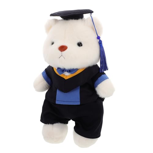 SOLUSTRE Abschlusssaison Bärenpuppe Für Absolventen Diplom-bär Für Die Abschlusssaison Mini -abschlusstier Mini-abschlussbär Abschlussbären Abschlusstiere Plüsch Blau SOLUSTRE Abschlusssaison Bärenpuppe Für Absolventen Diplom-bär Für Die Abschlusssaison Mini -abschlusstier Mini-abschlussbär Abschlussbären Abschlusstiere Plüsch Blau von SOLUSTRE
