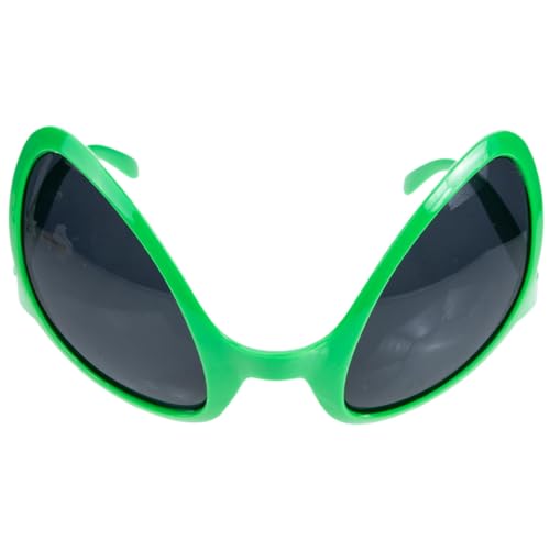 SOLUSTRE Alien-brille Für Frauen Stilvolles Cosplay-zubehör Partyzubehör Kostüm-requisiten Für Erwachsene von SOLUSTRE