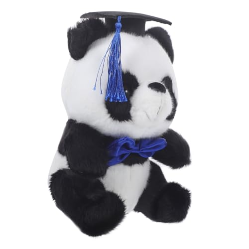 SOLUSTRE Arzt Hut Puppe abschlussgeschenk zur - Geschenkoption - Geschenkidee ausgestopft Plüsch Panda bequemes Stofftier Kuscheltier Baumwolle SOLUSTRE Arzt Hut Puppe abschlussgeschenk zur - Geschenkoption - Geschenkidee ausgestopft Plüsch Panda bequemes Stofftier Kuscheltier Baumwolle von SOLUSTRE