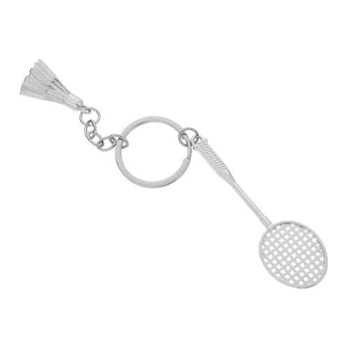 SOLUSTRE Badmintonschläger Schlüsselanhänger Badminton Taschenanhänger Badminton Schlüsselring Badminton Dekorationen Badminton Schläger Zubehör Fußball Schlüsselanhänger Badminton SOLUSTRE Badmintonschläger Schlüsselanhänger Badminton Taschenanhänger Badminton Schlüsselring Badminton Dekorationen Badminton Schläger Zubehör Fußball Schlüsselanhänger Badminton von SOLUSTRE