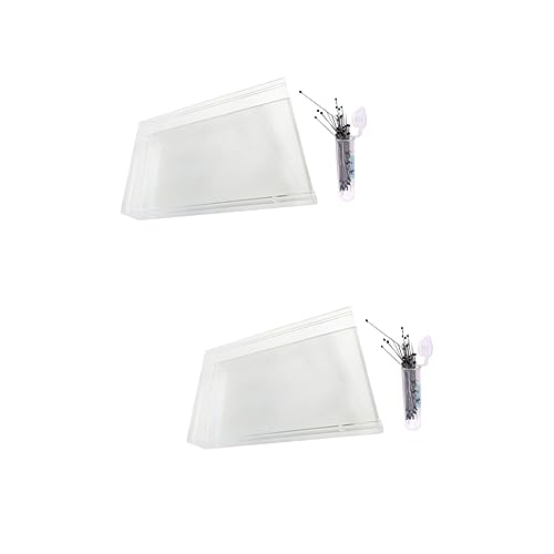 SOLUSTRE Box Mit 2 Sätzen Kristallprobenkasten Fangset für Tierpfleger Probenwerkzeugsatz Bausatz Netz Insekten-Display-Set Insektenpräparat Display-Kit Vitrine Plastik Transparent SOLUSTRE Box Mit 2 Sätzen Kristallprobenkasten Fangset für Tierpfleger Probenwerkzeugsatz Bausatz Netz Insekten-Display-Set Insektenpräparat Display-Kit Vitrine Plastik Transparent von SOLUSTRE