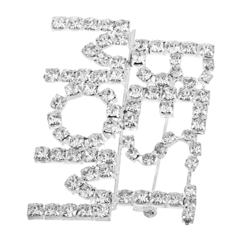 SOLUSTRE Brosche Zum Muttertag Kleidung Brosche Schmuck Mode Brosche Rucksackstift Weihnachtsgeschenk Brosche Dekorative Stift Geburtstagsgeschenk Der Silver Legierung von SOLUSTRE