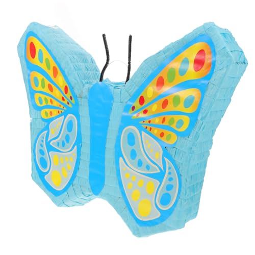 SOLUSTRE Bunte Schmetterling Pinata für Kindergeburtstag Papier Piñata zum Befüllen Partydeko für Frühling Karneval Robustes Geburtstags Farbenfrohes Festaccessoire SOLUSTRE Bunte Schmetterling Pinata für Kindergeburtstag Papier Piñata zum Befüllen Partydeko für Frühling Karneval Robustes Geburtstags Farbenfrohes Festaccessoire von SOLUSTRE