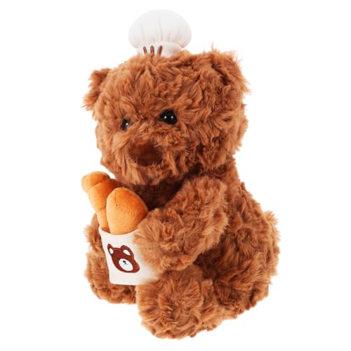 SOLUSTRE Chef-bär-Puppe Kuscheltiere Bär Ausgestopfte Plüschbärenpuppen Bärenpuppe Im Bäckerei-Stil Ästhetisches Stofftier Kochsachen Küche Bäckerei Ausgestopfter Bär Brown Pp Baumwolle SOLUSTRE Chef-bär-Puppe Kuscheltiere Bär Ausgestopfte Plüschbärenpuppen Bärenpuppe Im Bäckerei-Stil Ästhetisches Stofftier Kochsachen Küche Bäckerei Ausgestopfter Bär Brown Pp Baumwolle von SOLUSTRE